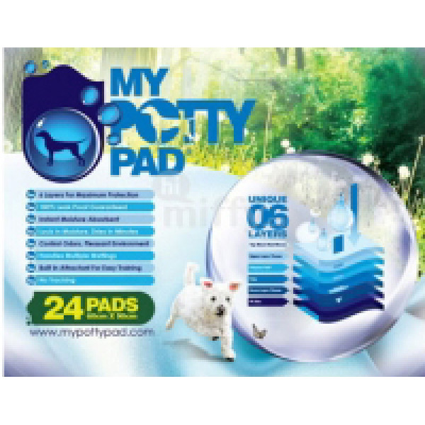 My Potty Pad Training Pad 尿墊 (60X90cm) 24pcs  X 4 包